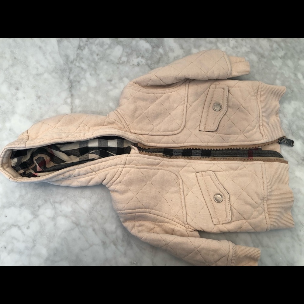 Burberry childrens hooded sweatshirt